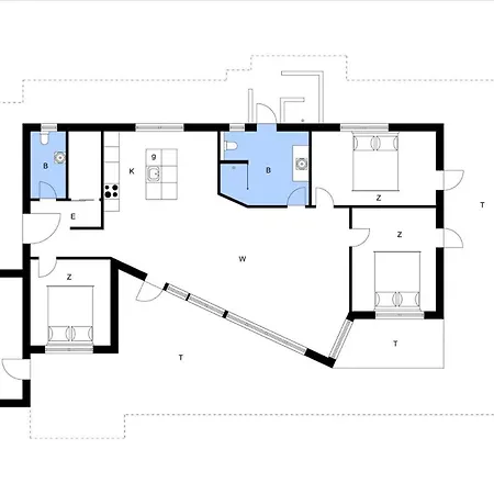 Lk1874-lokken-furreby-kirkevej-106-b 펜션 *